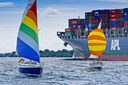 Unter Segeln